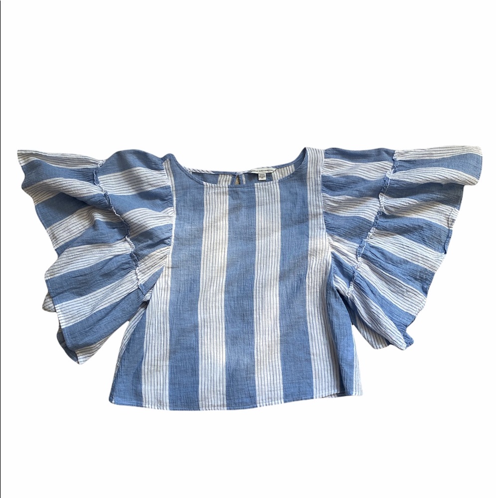American Eagle Butterfly Sleeve Blouse